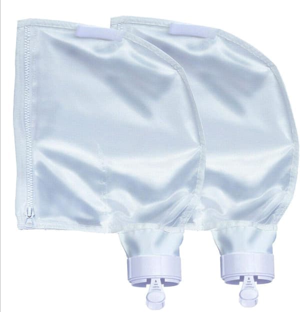 Nylon Mesh Pool Cleaner All Purpose Bag Replacement for Polaris 280 480 Pool Cleaner Zippered All Purpose K13 K16(2 Pack)