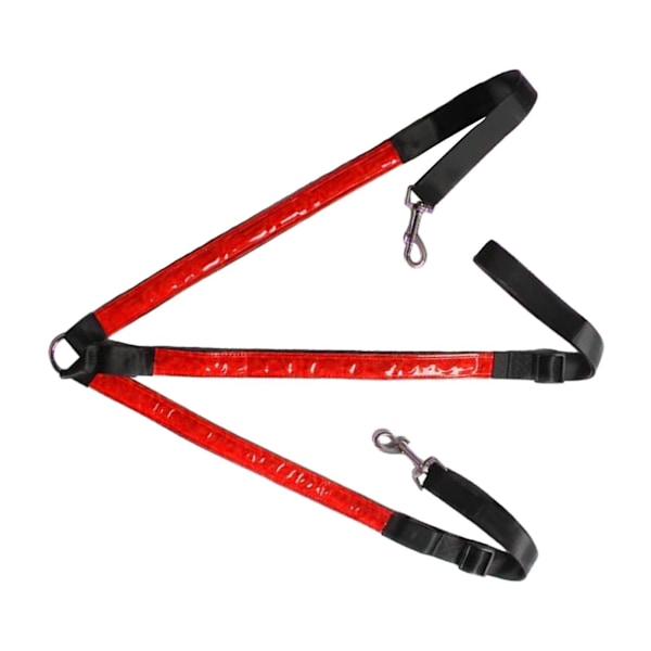 1/2/3/5 justerbar LED-hästbröstkrage mycket synlig Red 5PCS Red 5PCS