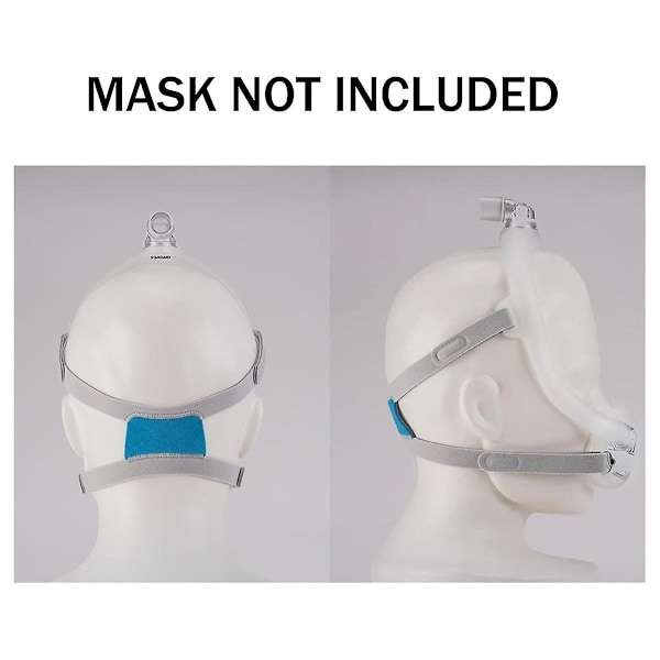 2-pack CPAP Huvudband Air Fit F30i Ersättningshuvudband för F30i - CPAP Tillbehör Remmar
