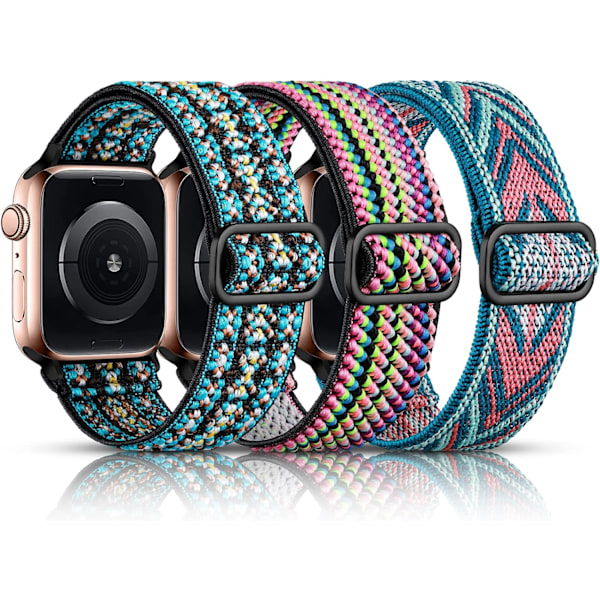 Kompatibel med Apple Watch-armband 45mm 44mm 49mm 42mm 41mm 3pcs 2 42mm/44mm/45mm/49mm 3pcs 2 42mm/44mm/45mm/49mm