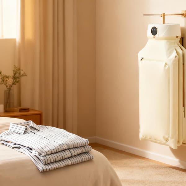 Automatic Clothes Ironer for Home Use 2-in-1 Steam Iron Quick Ironing 24.2*19*11CM