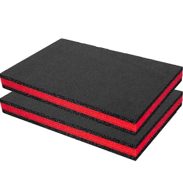 tilpassbare EPE-skumputer for verktøykasse, støtdempende beskyttelse 400x300x25mm