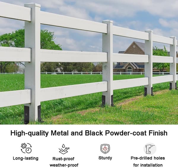 Basplatta Pergola Fästen Staket Set Brevlådefäste (4st)