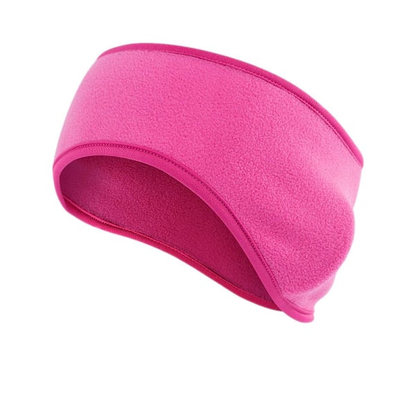 Pannband - Fleece - Rosa Rosa one size Rosa