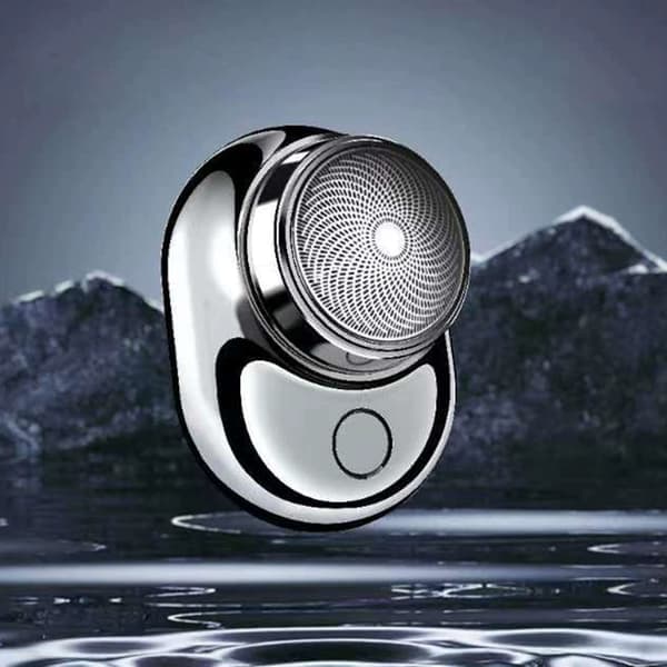 Ny Mini Elektrisk Barbermaskin, Bærbar USB/Billader Reise Trimmer, Herregave (Kompakt Design)