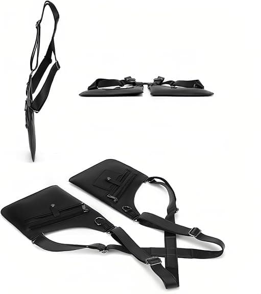 Anti-Theft Underarm Crossbody Bag - Ultra-Thin Adjustable Hidden Strap Wallet, Lightweight with Multi-Layer Storage