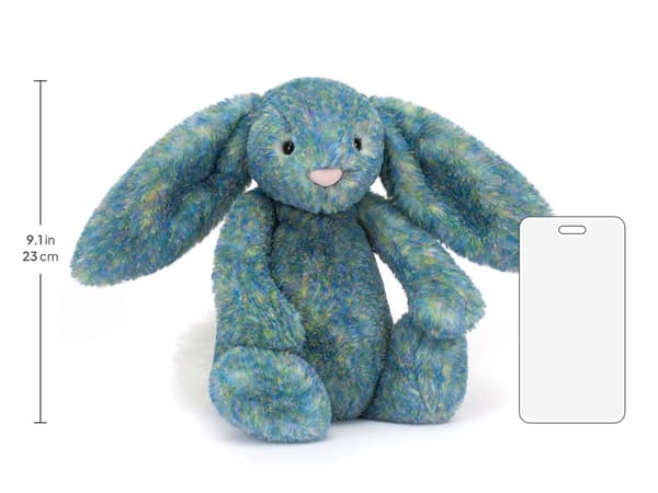 Jellycat 31cm Bashful Luxe Bunny Azure pehmolelu