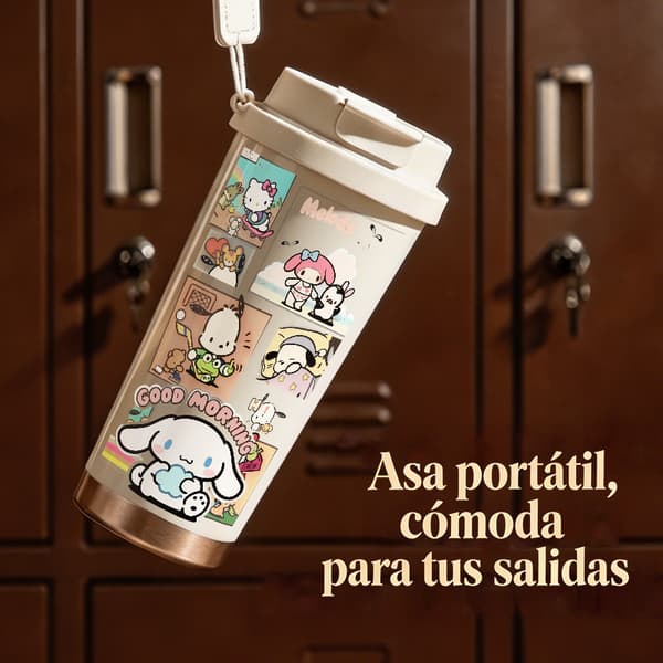 Kaffetermos 500ml 316 Rustfritt Stål Moderne Design Black