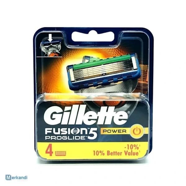 Gillette Fusion Proglide Power 4-pak, a