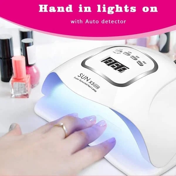 120W UV/LED Neglelampe med 10s/30s/60s/99s