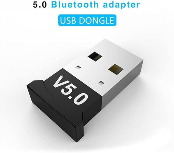1 st USB Bluetooth-adapter, Trådlös Dongle 5.0 Trådlös