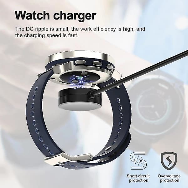 Suunto 9 Peak Smartklokke Lader Kabel Dock Strømadapter USB Ladekabel