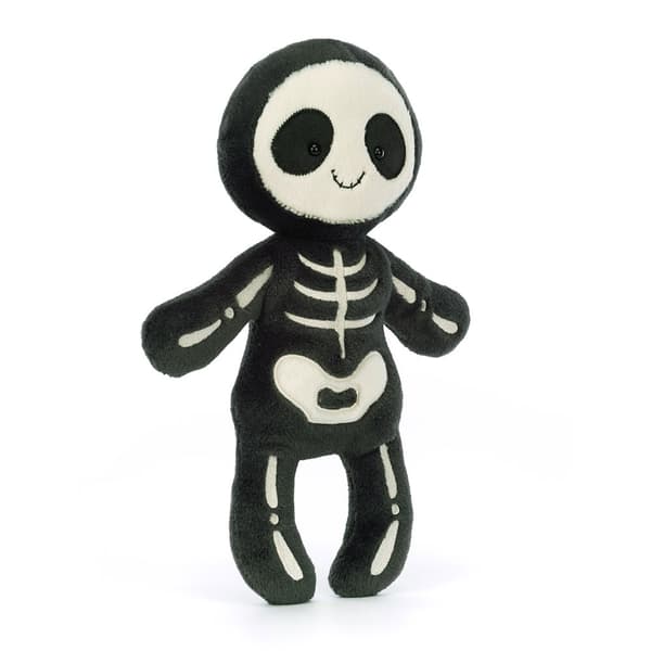 Jellycat 33 cm Skeleton Bob plyslegetøj