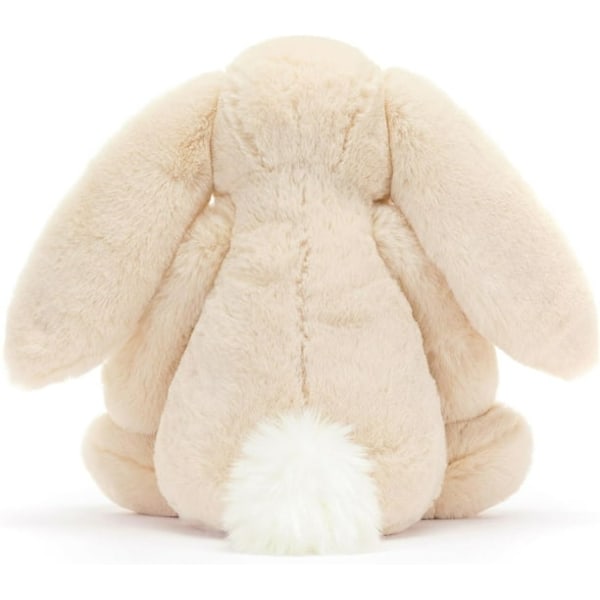 Jellycat Bashful Luxe Luna -kani pehmolelu, valtava 51 cm | Kani ja pupu pehmolelu | Klassinen lastenlahja Beige