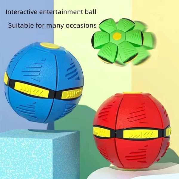 Magisk UFO-boll Ny Vuxen Dekompressions-UFO-boll Cool Belysning