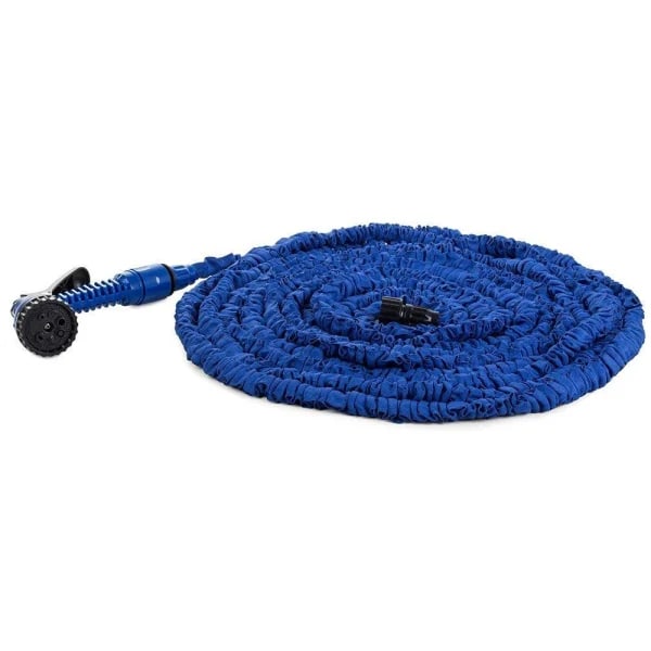 30m Magic Hose Expanderande Vattenslang / Trädgårdsslang Blå