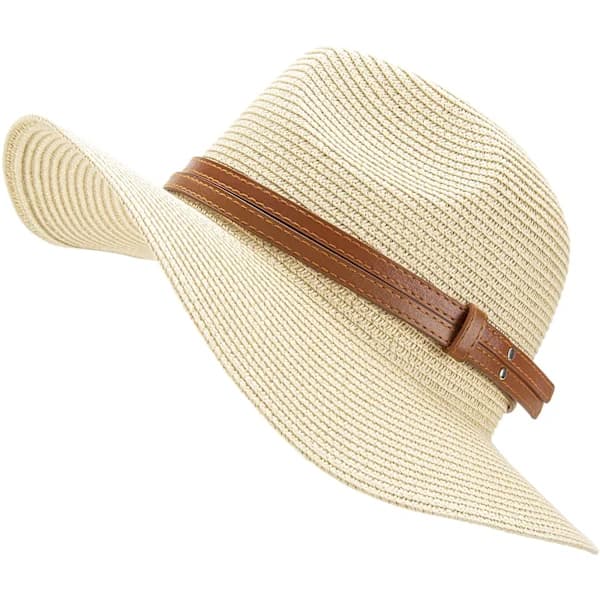 Köp Halmhatt Dam Vikbar Bred Brätte Solhatt UV-skydd Hatt, A