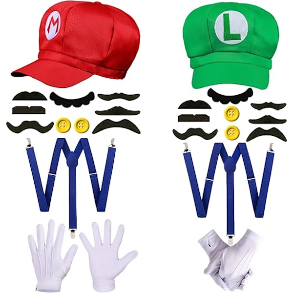 Mordely Super Mario Bros., Mario and Luigi, hat