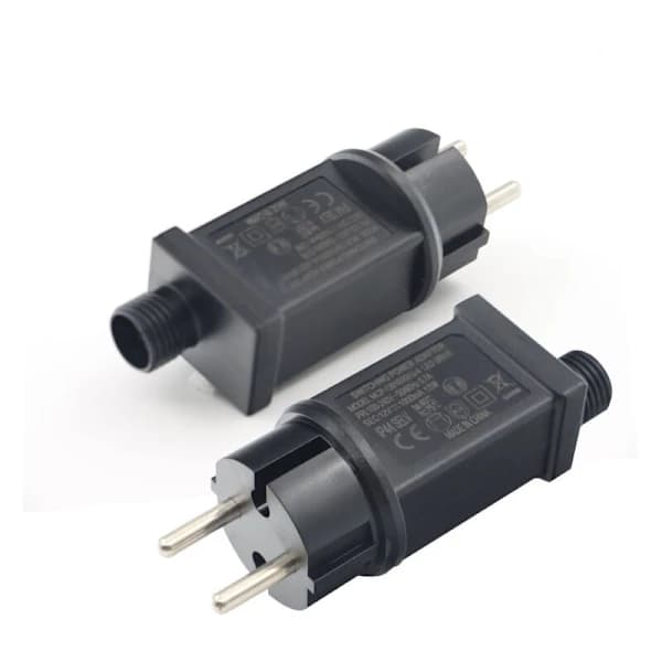 12V LED-strømadapter, LED-transformator IP44 Lavspændings-LED-adapterdriver til julebelysning, lyskæder, A