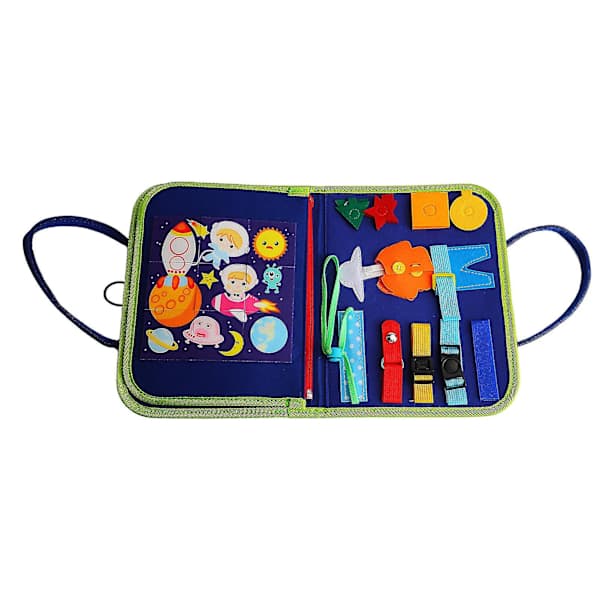 Preschool Sensory Activity Board - Develop Early Learning Skills with Toddler Toy