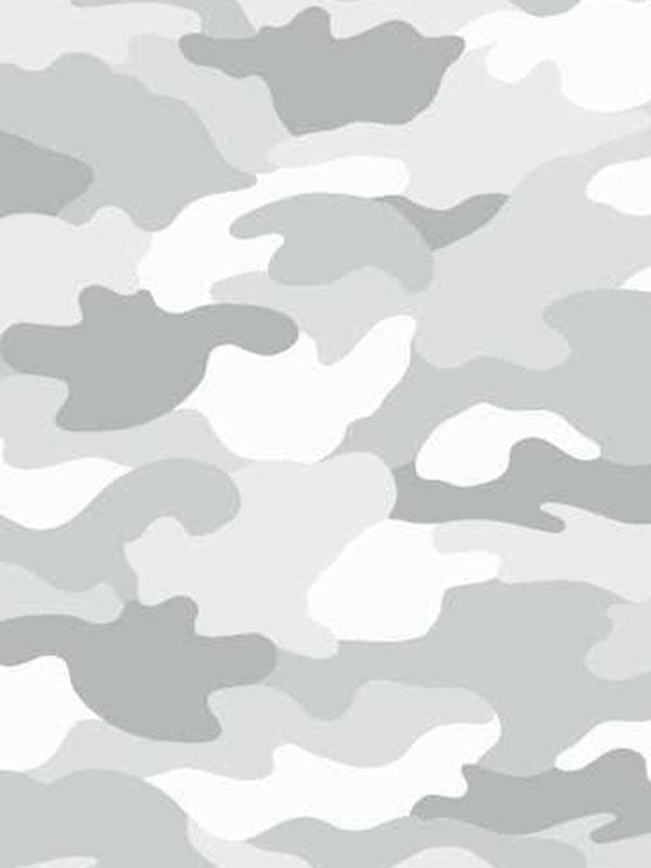 Armé Kamouflage Vändbart Påslakanset med Örngott Grey Double
