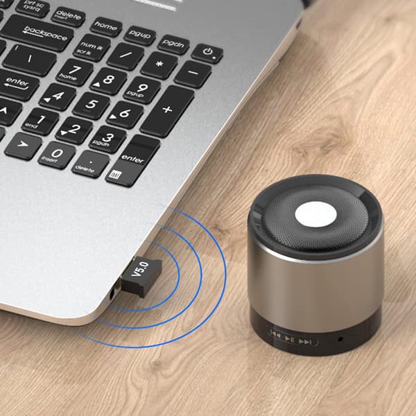 1 st USB Bluetooth-adapter, Trådlös Dongle 5.0 Trådlös