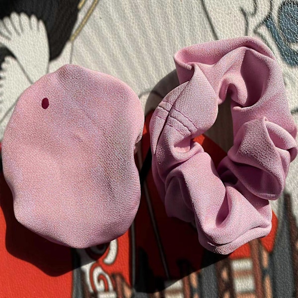 Juoman Suojus Scrunchie - Uudelleenkäytettävä Juoman Piikityksen Estävä Scrunchie Kuten Nähty Shark Tankissa Leopard print 1