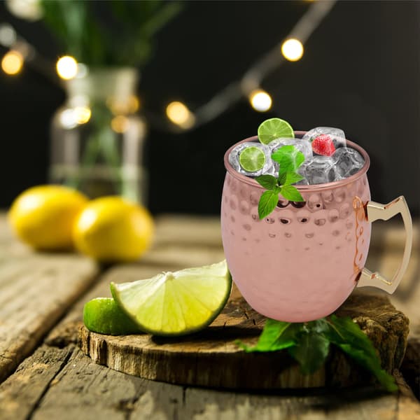 Moscow Mule krus i kobber og rustfritt stål