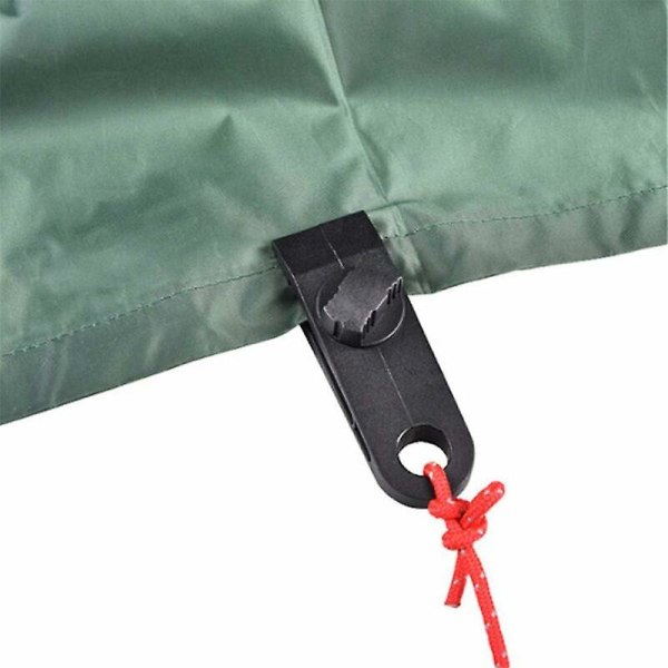 10-pack presenningklämmor markis camping husvagn trädgård presenningklämmor svart