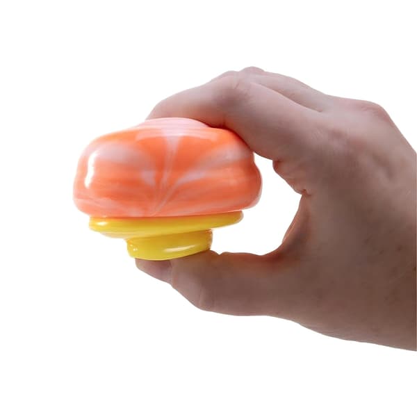 Nice Cream Cone, Squish Squeeze Is, Stressaflastende Gadgets til Angstaflastning-Orange Orange