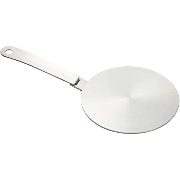 Induction Adapter, Conversion Plate for Induction Cooker, Heat Diffuser Plate with Detachable Handle and Base 20cm