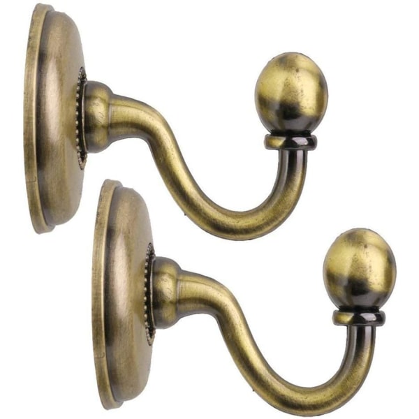 1 pair curtain coat hooks hooks accessories products zinc alloy