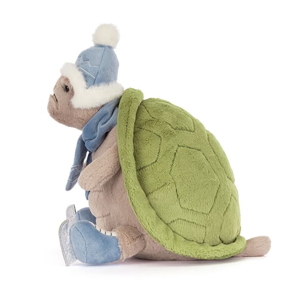 Jellycat Timmy Turtle 'Skating' kosedyr 28 cm