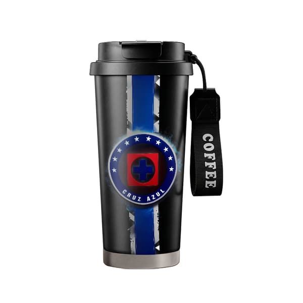 Kaffetermos 500ml Rustfritt Stål Minimalistisk Design Black
