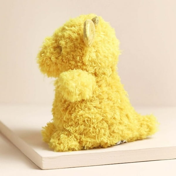 Jellycat Guld Drage Plysdyr, 18 cm | Mytisk Plyslegetøj | Klassisk Børnegave