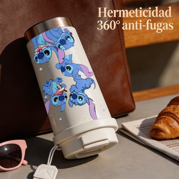 Termokopp 500ml Rustfritt Stål Halloween Design Black