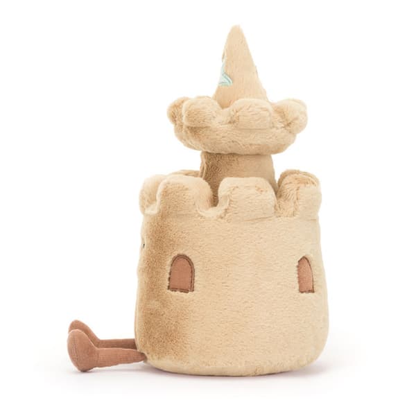 Jellycat 30 cm Amuseables Sandcastle plyslegetøj