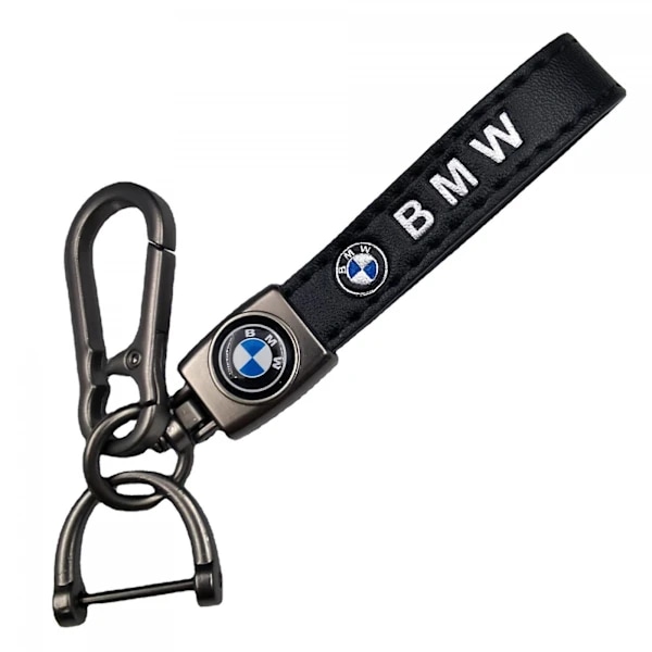 Bil Læder Cykel Nøglering Metal Finish | Kraftig Nøglering | Nøglering Og Kroge Beslag Pistol Farve Hardware Gun Color Hardware Honda Eagle ...