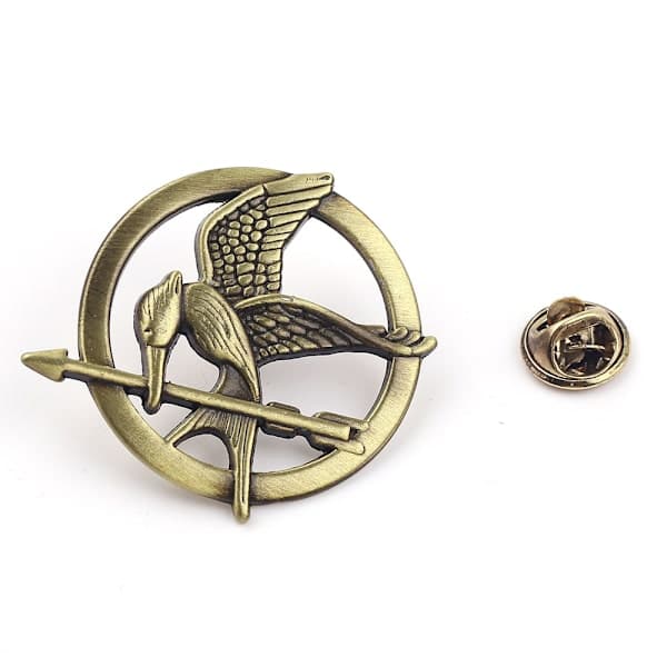 hunger games mockingjay brosje, A