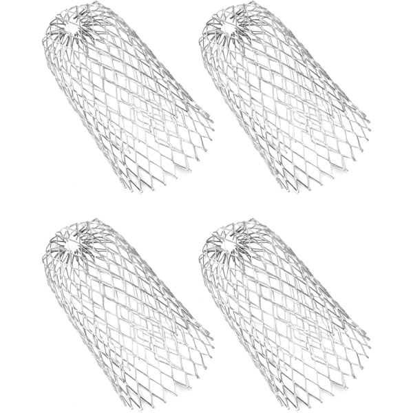 4 stk. Anti-løvfilterhette Takrenne Mesh Smule Mesh Deksel