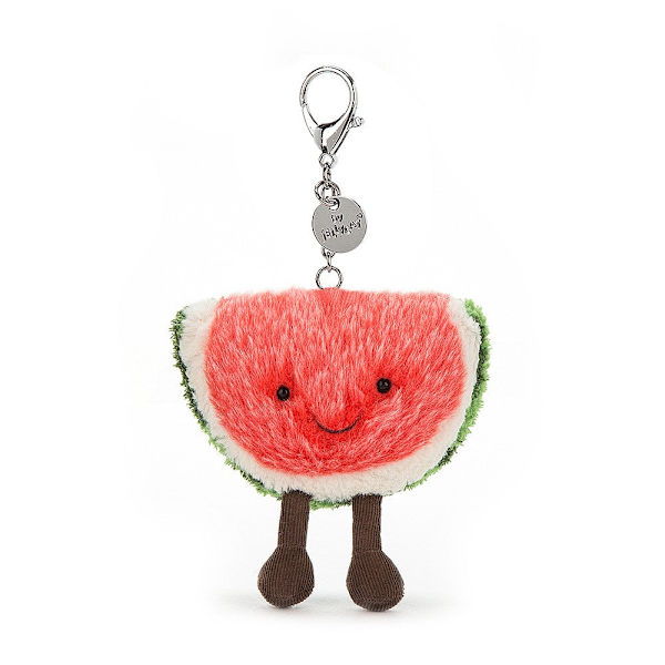 Jellycat Amuseable Väskberlock - Vattenmelon 8x12cm