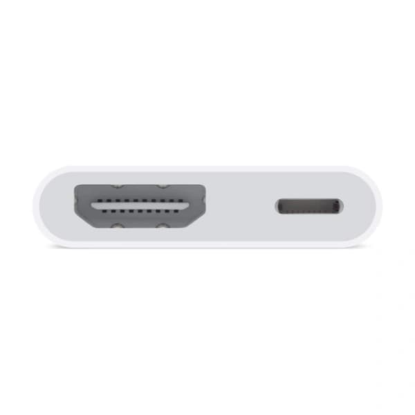 Lightning–digitaalinen AV-sovitin (Lightning–HDMI) valkoinen, A