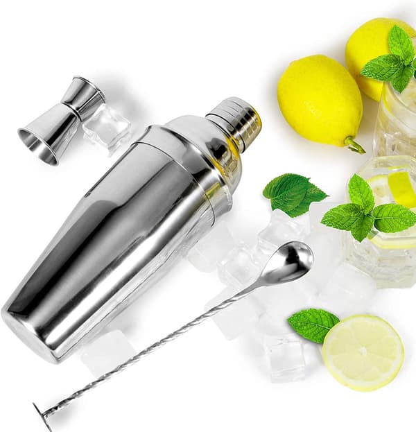 1 stk Cocktailblandingsett i rustfritt stål