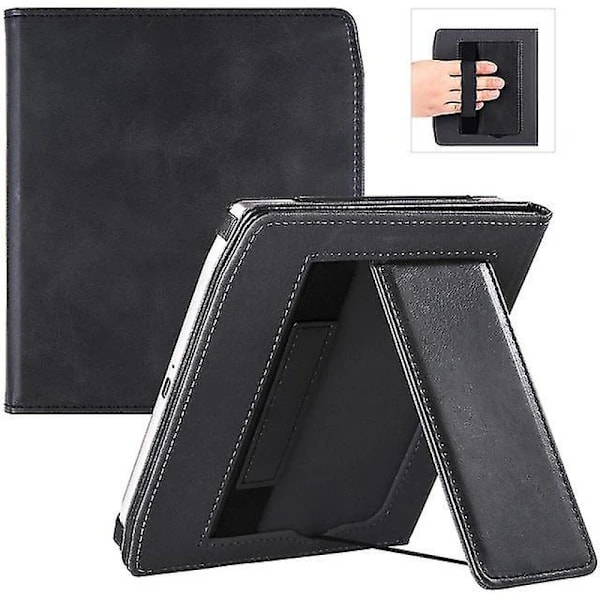Sort etui til Pocketbook Era læse-tablet, sort, flere farver, A