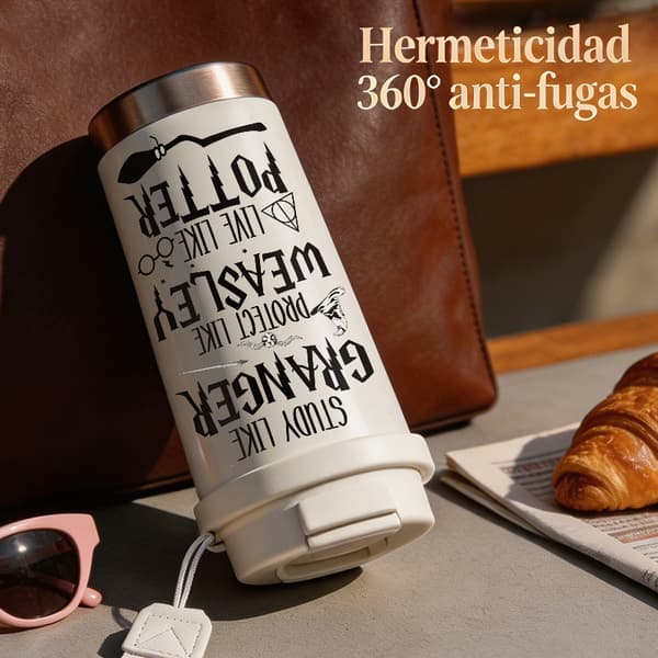 Kaffetermos 500ml Rustfritt Stål Fargerikt Design Pink