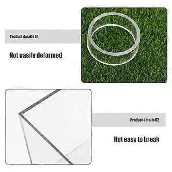Golfbold Display Case Klar Golfboldholder Transparent Display Case til Souvenir Display Golfbold Stand Display Kla,A