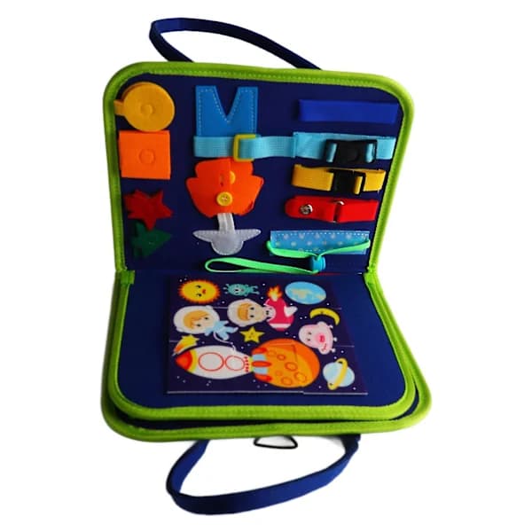 Preschool Sensory Activity Board - Develop Early Learning Skills with Toddler Toy