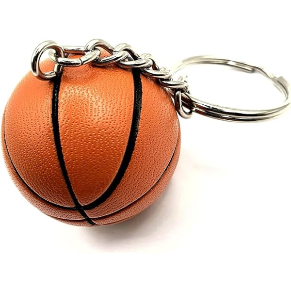 1st Komponenter Sport Basketboll Nyckelring, Orange, En