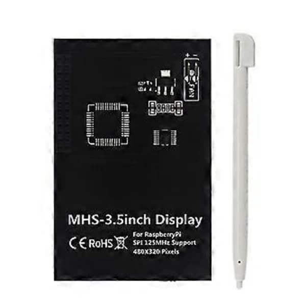 3,5 tommer RPI Display Touchscreen 480X320 til 5 5B 60 Frame TFT LCD Modul Skærm med Touchpen, A