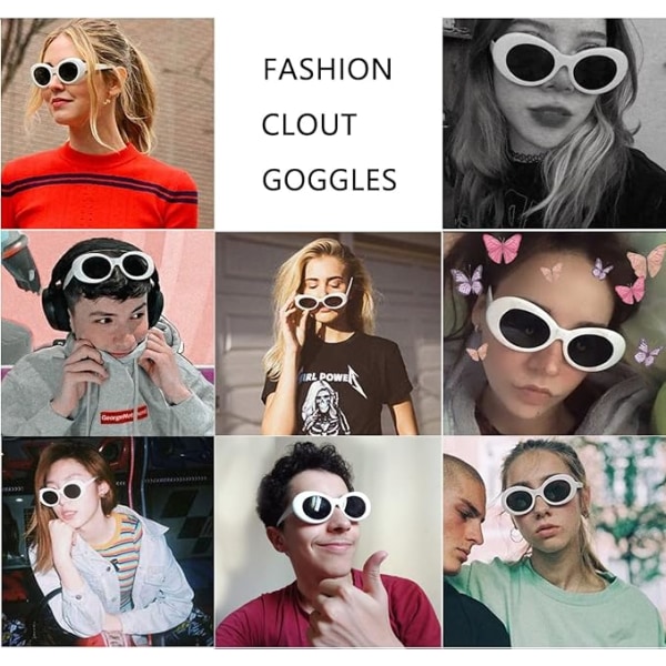 1 kpl Retro-Aurinkolasit Unisex - Soikeat Aurinkolasit